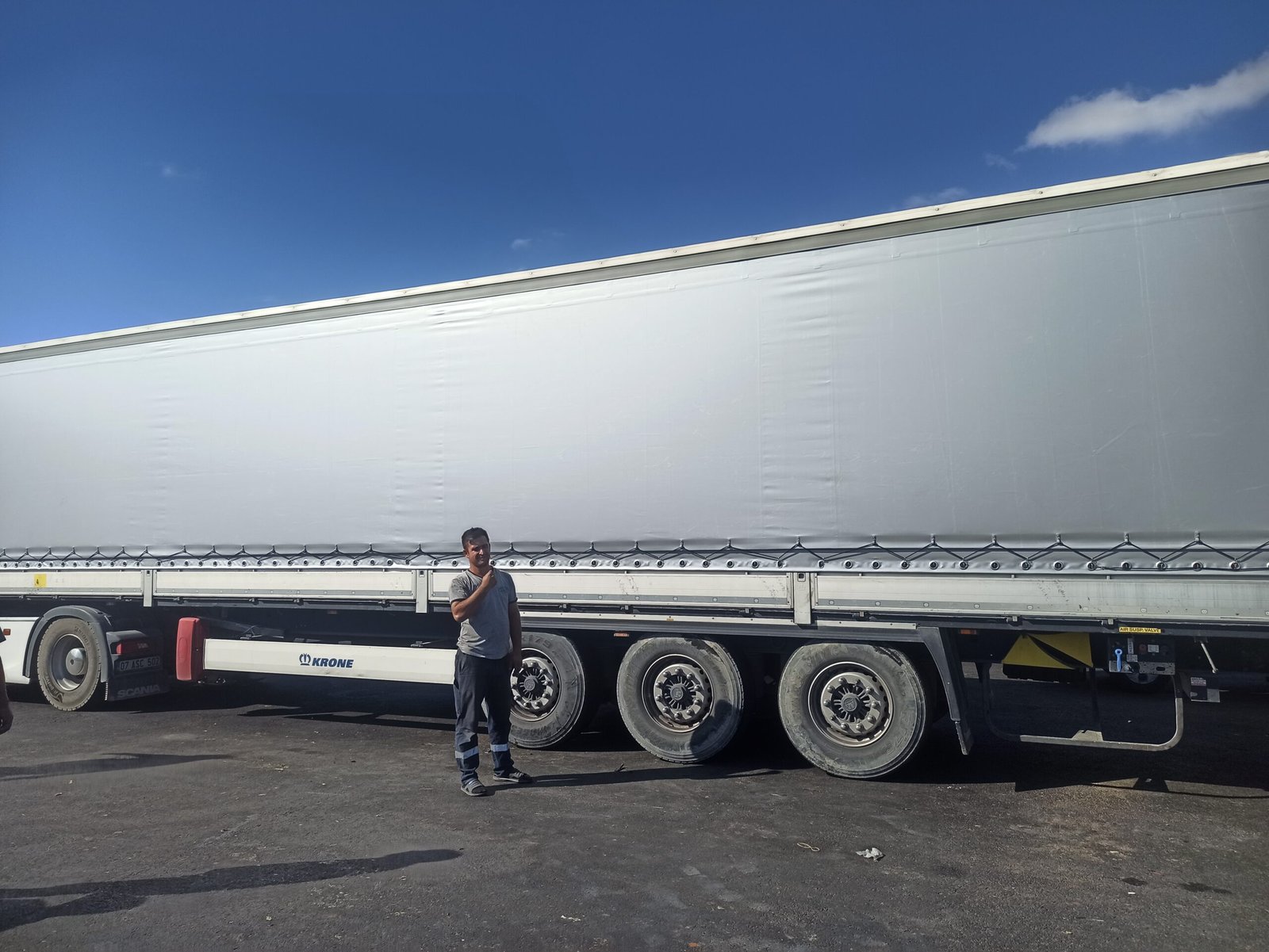 PVC Kaplı Tır Brandası Üretimi